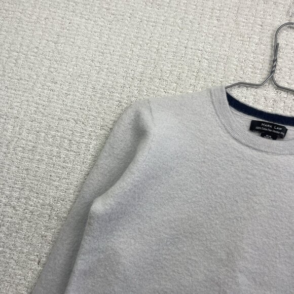 Mark Law Sweater Off-White Fine Merino Wool Pull Over Women Read for Size* - Picture 4 of 11